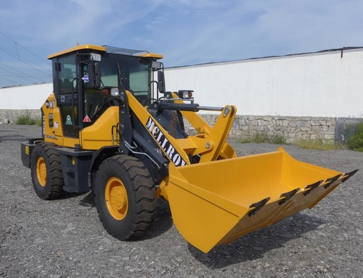 Articulated Farm Wheel Loader , Front Loading Shovel Multifunctional