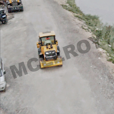 1600Kg Work Load Articulated Compact Wheel Loaders Small Hub Axle Front Loader
