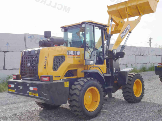 Front End 81 KW Small Wheel Loaders Shovel In Construction Sites