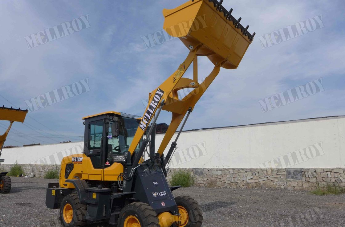 1.0m3 Front End Wheel Loader Mechanical Joystick Transmission CVT 265 Torque Converter