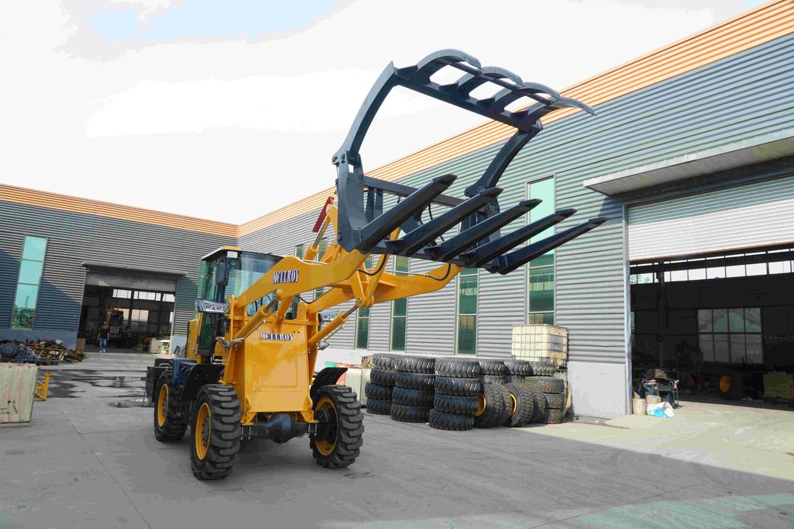 2500kg Work Load Small Wheel Loaders Disc Brake Compact