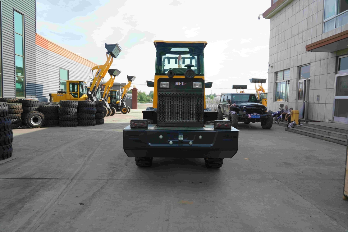 2000kg 2500kg Load Mini Wheel Loader Air Brake Articulated