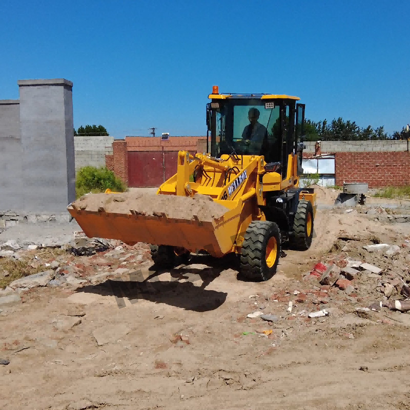 Wheeled Front Compact Wheel Loaders 0.6-1.0 M3 Bucket Capacity