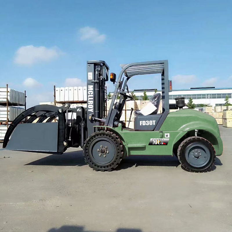 Overall Width1160 Mm Stable Platform All-Terrain Forklift Truck Free Fork Height 100 MmSafe