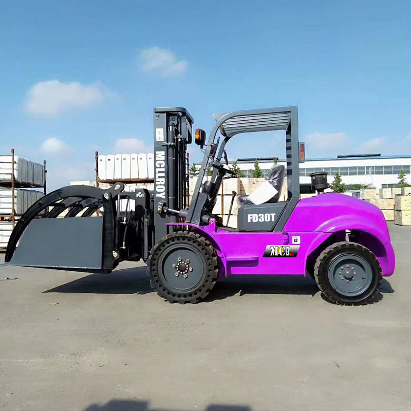 Safe Counterweight Off-Road Forklift Truck 