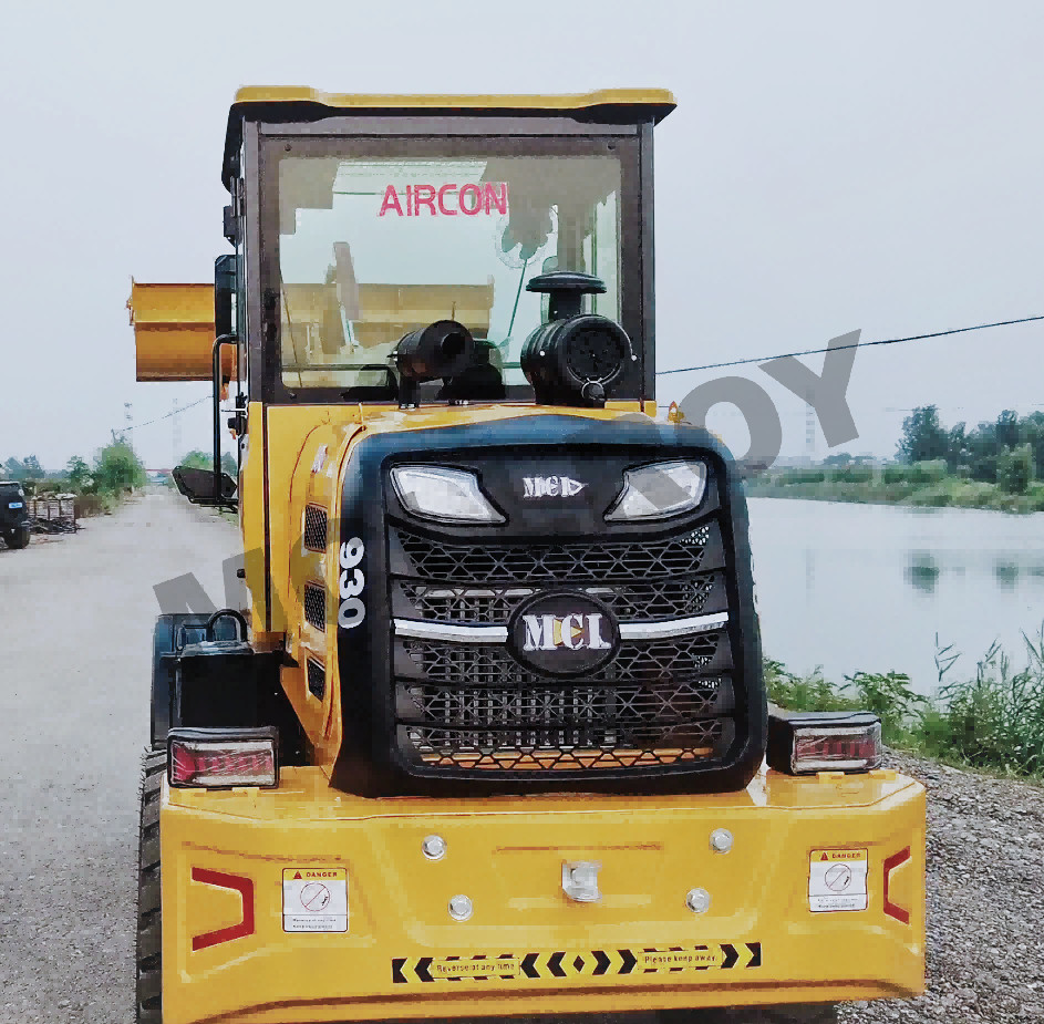 1600Kg Work Load Articulated Compact Wheel Loaders Small Hub Axle Front Loader