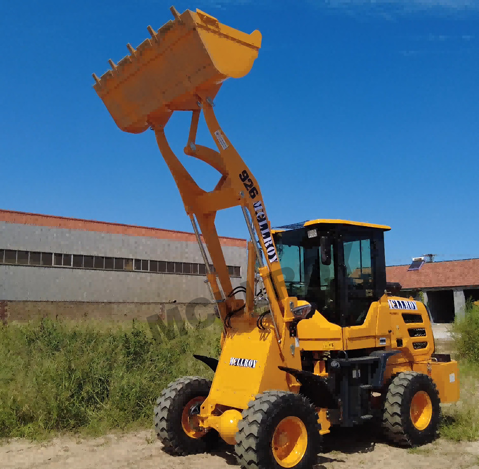 Wheeled Front Compact Wheel Loaders 0.6-1.0 M3 Bucket Capacity