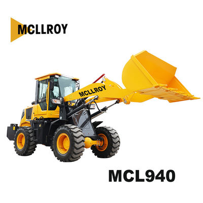 3500mm Max.Dump Clearance คอมแพคต์หน้าท้ายล้อเครื่องบรรทุก 2200kg อัตราภาระ
