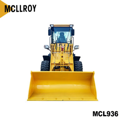 Industrial Articulated Mini Wheel Loader with 2m Bucket 1650mm Dump Reach
