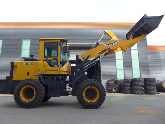 Construction Front Wheel Loader For Transporting 2700mm Axle Base 2400RPM