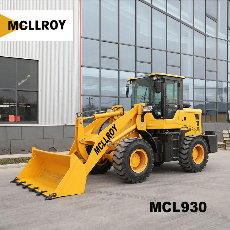 42kw Compact 1.5 Ton Wheel Loader For Mine Engineering Multifunctional